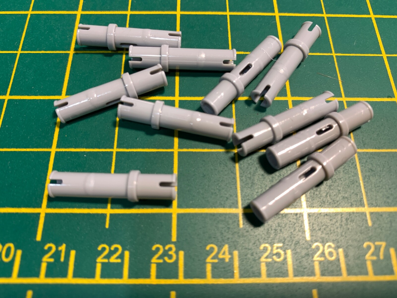 10 LEGO BRAND NEW PARTS - light grey - 4211709 3M CONNECTOR PEG TECHNIC ...