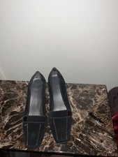 Areosole black two inch Casual or Formal Wear Shoes Very Comfortabl Fit