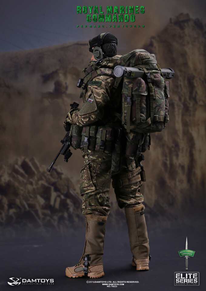 DAMTOYS The Royal Marines Commando 1/6 Action Figure Collectible