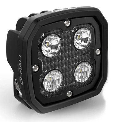 Denali D4 LED MotorcycleLight Pod 2.0 with DataDim Technology  (Single Pod)