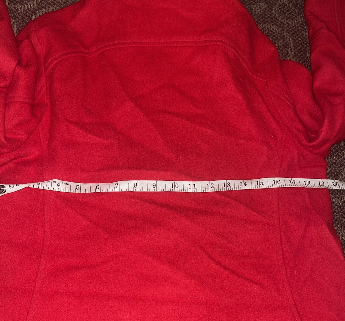 Women’s Pendleton Toggle Wool Red Trench Peacoat … - image 12