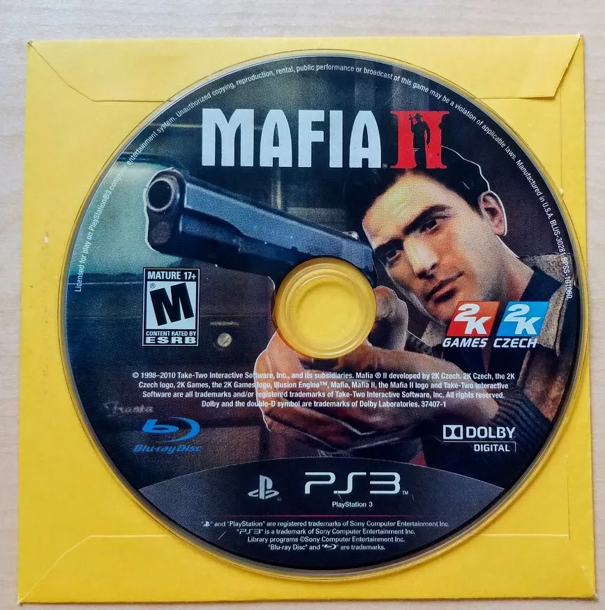 Mafia 2 Ps3 video game