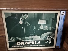 Dracula Vintage ORIGINAL Horror Lobby Movie Poster Bela Lugosi CGC 6.5 