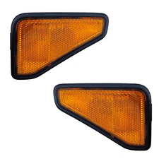 Side Marker Lights Reflectors Pair Set for 03-08 Honda Element Left & Right
