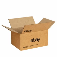 NEW EDITION eBay-Branded Boxes With Black Logo 6" x 4 3/4" x 4 3/4"