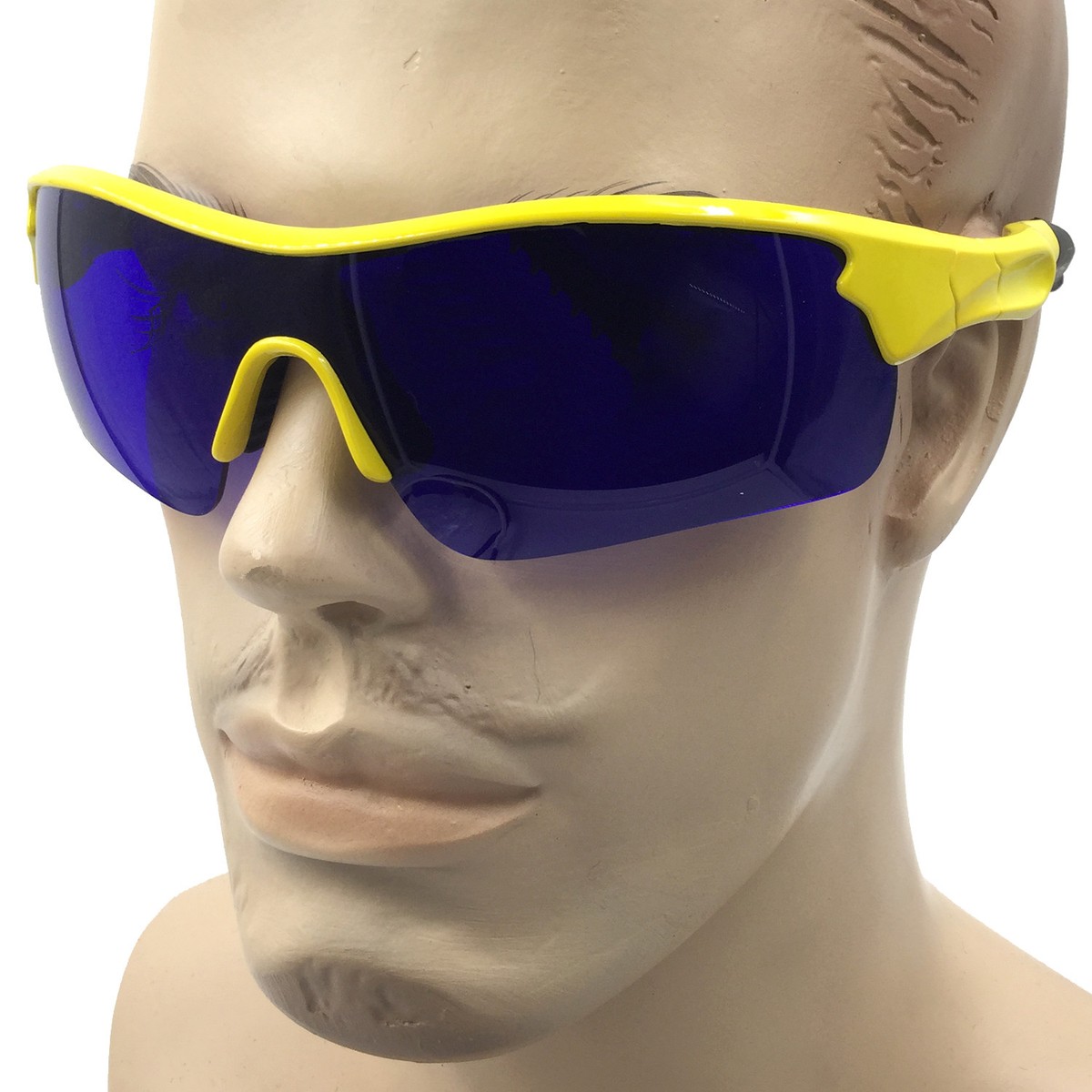 Golf Ball Finder Glasses Black Frame Sports Sunglasses True Blue Lens  Locating