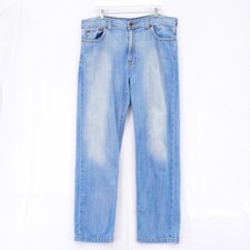 DKNY Blue Denim Stone Wash Mid Rise Soho Jeans 39 / 34 Tagged 38 / 34