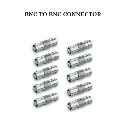 BNC ZU BNC BUCHSE KUPPLER INLINE CCTV KAMERA DVR KABEL JOINER STECKER ADAPTER