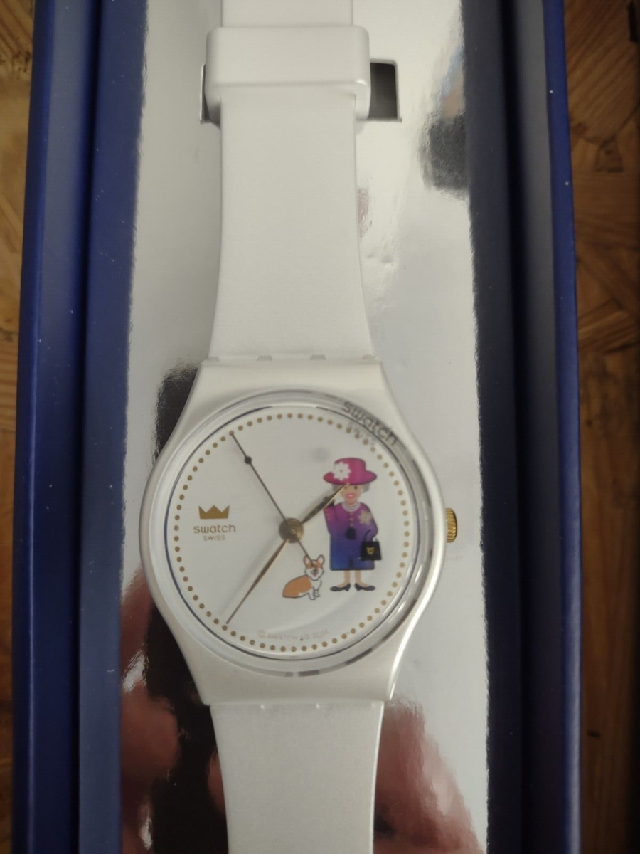 Swatch How Majestic Orologio Regina Elisabetta II GZ711 QUEEN