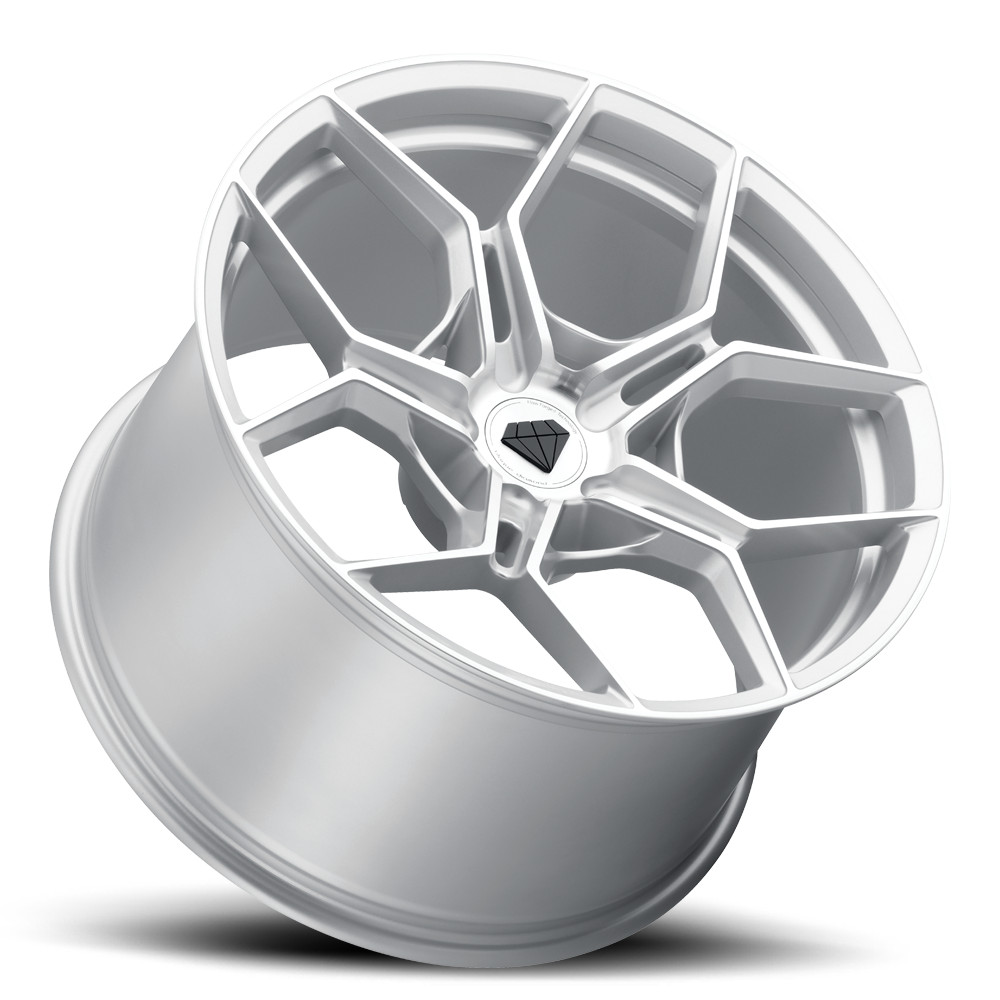 20” FLOW FORGED BD-F25 BRUSHED SILVER WHEELS RIMS FOR AUDI R8 20X9 & 20X11 