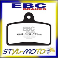 FA399 BeläGe Organisch Vorne Links EBC Derbi GPR 50 Racing 2011-2013