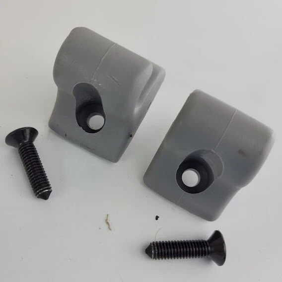 Juego de 2 clips para parasol grises con tornillos OEM para Kia Rio5 2006-2007 Foto 2 de 4