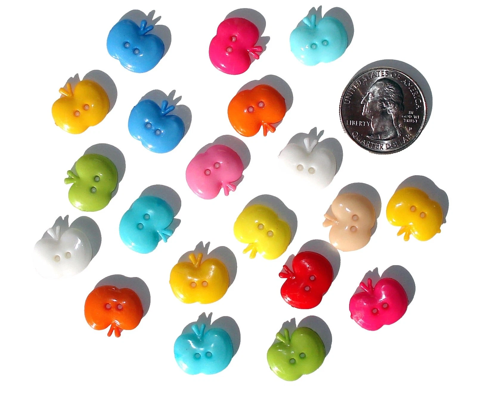 Resin Novelty/Dress-It-Up Shapes Crafts Sewing Buttons