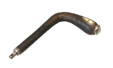 Vintage Antique Sterling Silver Wood Parasol Umrella Walking Stick Cane Handle