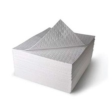 Oil Spill Absorbent Mats for Garage,Oil Only Absorbent Pad 20"x15" Pads, 50-Pack