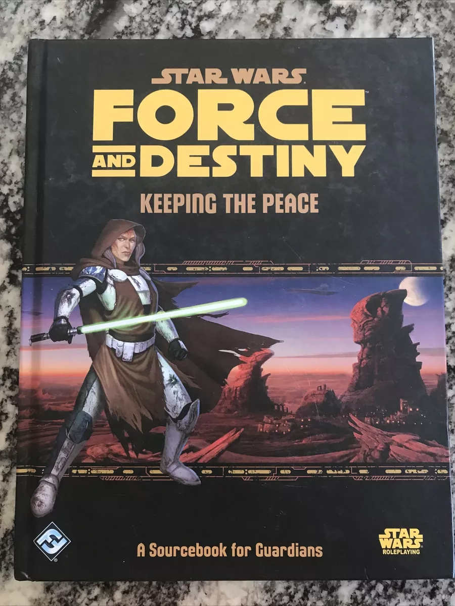 Star Wars Force and Destiny RPG Keeping the Peace VG++ Fantasy Flight Games