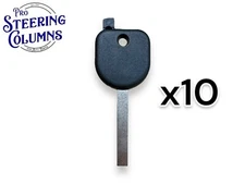 FOR GM SILVERADO TAHOE KEY SHELL NO CHIP B119 HU100 LOT OF 10 WITH CHIP SLOT NEW