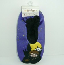 Harry Potter Slipper Socks Size 4-10 Adult Women's Chibi Warm Hedwig Castle Owl