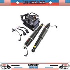 Pair Rear Air Shock Struts & Compressor 15254590 for Chevrolet Tahoe 5.3L 15-17