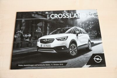 Opel Crossland Preisliste