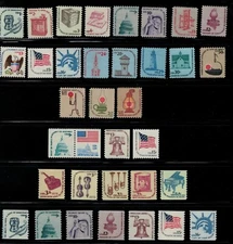 Americana Series -35 Different Stamps Scotts Range from #1581 to #1816-MNH
