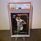 2024 Topps Chrome Update Paul Skenes Purple Refractor 20/250 PSA 9