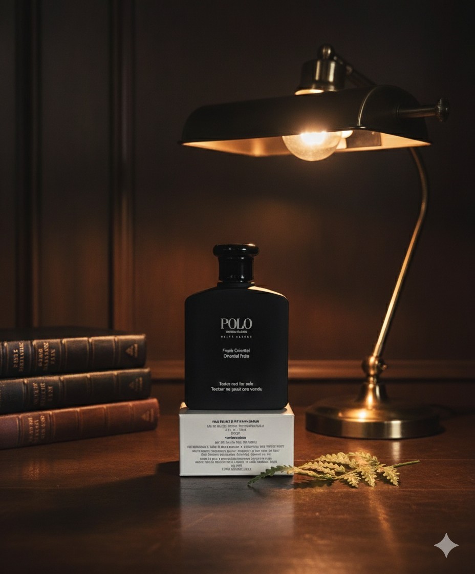 POLO DOUBLE BLACK RALPH LAUREN 4.2 FL oz 125ML EDT Spray