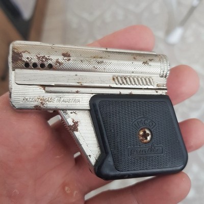 Vintage Lighter IMCO 6900 Gunlite Made In Austria