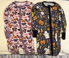 Little Sleepies 18-24 Months Lot Sleepers Butterfly Halloween Pajamas Bamboo — photo 1