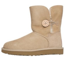 UGG 1016501 Women Mini Bailey Bow II-sand-Winter Boot US Size 11 New With Out Bo