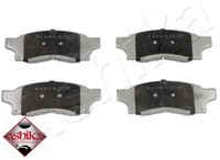 Ashika 50-02-258 Bremsbelagsatz FüR Scheibenbremse Bremsbelagsatz FüR Toyota