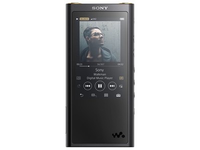 ポータブルプレーヤー SONY NW-ZX300 WALKMAN BLACK Sony NW-ZX300 Black Hi-Res Walkman 64GB Digital Music Player