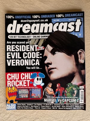 Dreamcast Monthly Magazine, Issue 10 (July 2000). UK edition.