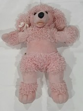 Build a Bear Pink Poodle Plush Dog Doll Stuffed Animal Puppy Toy Plushie 18  