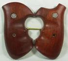 New, Wood grips for S&W Revolvers, K, L Frame, Square/Round Butt