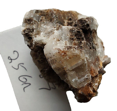 Chakra Unknown Mineral Stone Crystal Specimen 25 gr Calcite on Matrix