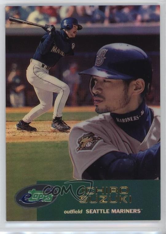 2001 eTopps Ichiro Suzuki #100 Rookie RC HOF 12hz