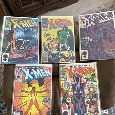 UNCANNY X-MEN #196 197 198 199 200 High Grade All Bagged Boarded Ungraded