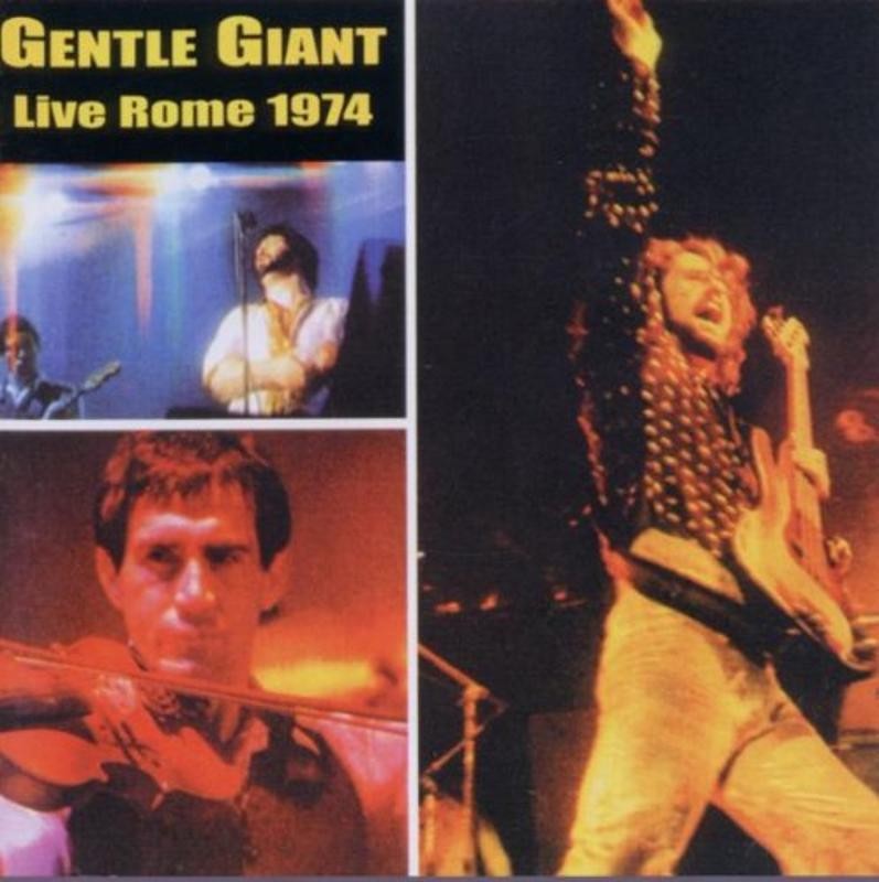 Gentle Giant - Live in Rome 1974 CD NEU OVP
