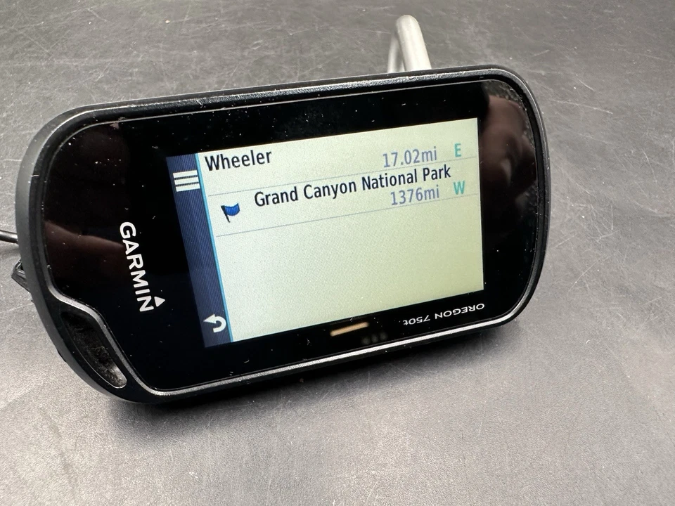 Garmin Oregon 750t Handheld GPS with Built-In Camera 3” Color Touchscreen - Image 2 of 4