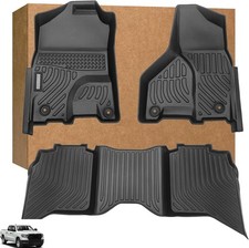 Floor Mats for Ram 1500 Crew Cab Classic 2019-2024, for Dodge Ram 1500/2500/3...
