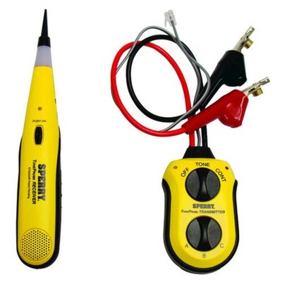 Instruments Tone Probe Wire Cable Tracing Kit w/ Alligator Clips Auto Power Off