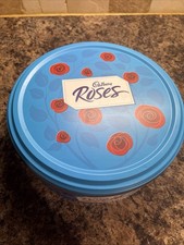 Collectable Empty Cadbury’s 850g Metal Tin of Roses 2012