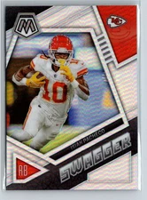 2023 Panini Mosaic #SS-IP Isiah Pacheco Swagger Silver E16