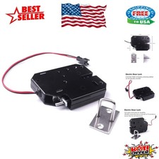 Compact Solenoid Electronic Lock - 12V Touch Control for Cabinets  Lockers