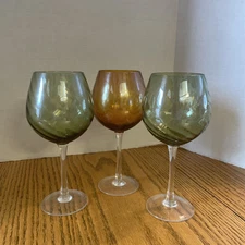pier 1 imports Wine Goblets 3