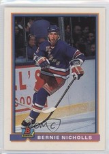 1991-92 Bowman Bernie Nicholls #76 0a4