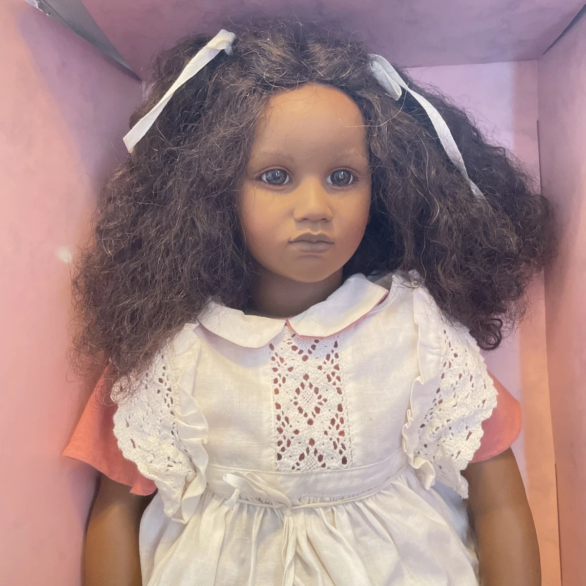 Preços baixos em Boneca menina Annette Himstedt Original (aberta