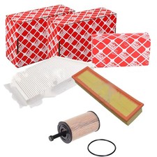 FEBI POLLEN- LUFT- ÖL-FILTER PAKET passend für Peugeot 206 2A/C