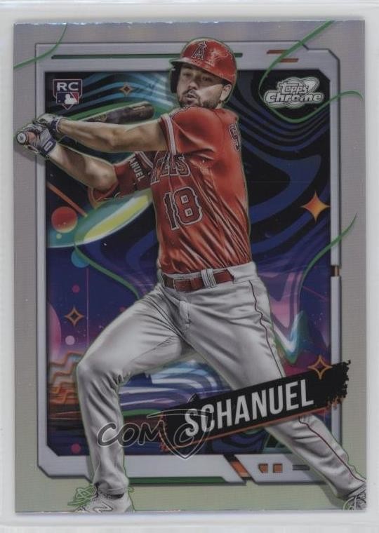 2024 Topps Cosmic Chrome Refractor Nolan Schanuel #93 Rookie RC 1jk8